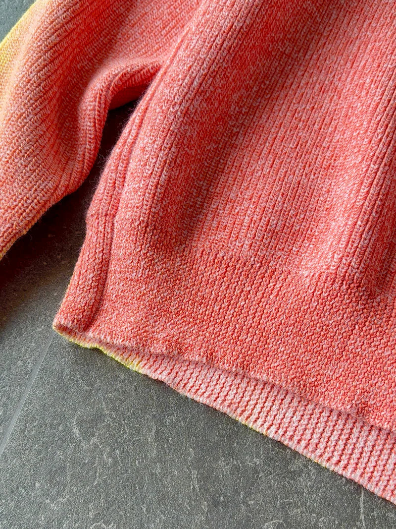 HEAT REACTIVE LONGSLEEVE KNIT - ORANGE / YELLOW