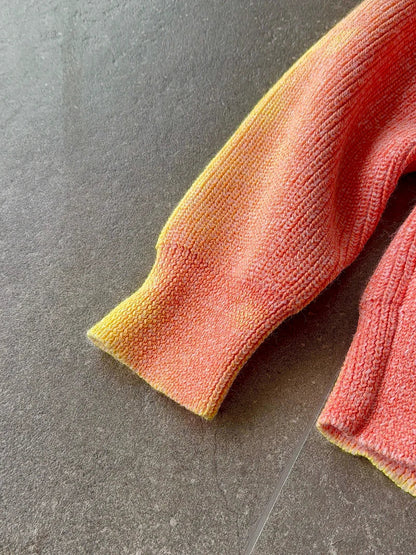 HEAT REACTIVE LONGSLEEVE KNIT - ORANGE / YELLOW