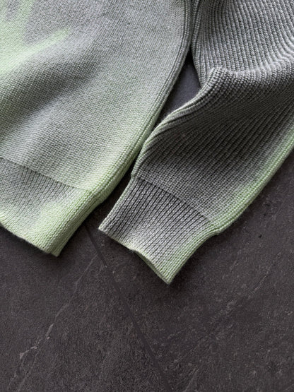 HEAT REACTIVE LONGSLEEVE KNIT - GREEN