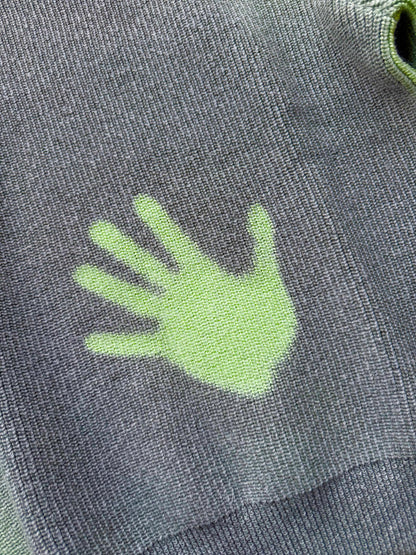 HEAT REACTIVE LONGSLEEVE KNIT - GREEN