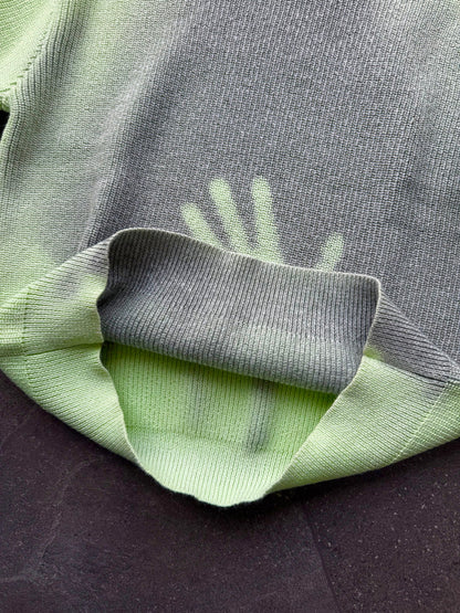 HEAT REACTIVE LONGSLEEVE KNIT - GREEN