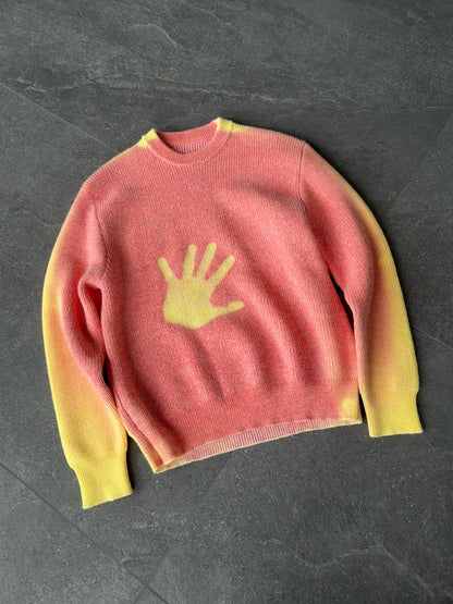 HEAT REACTIVE LONGSLEEVE KNIT - ORANGE / YELLOW