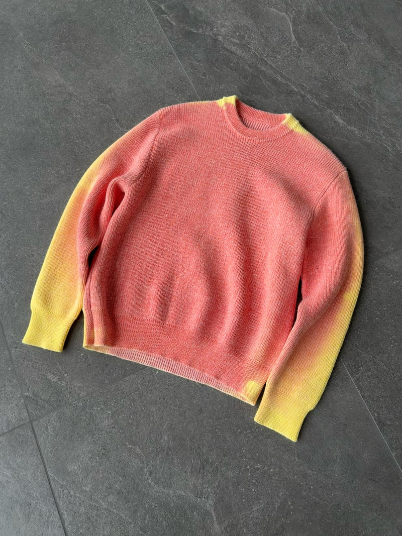 HEAT REACTIVE LONGSLEEVE KNIT - ORANGE / YELLOW